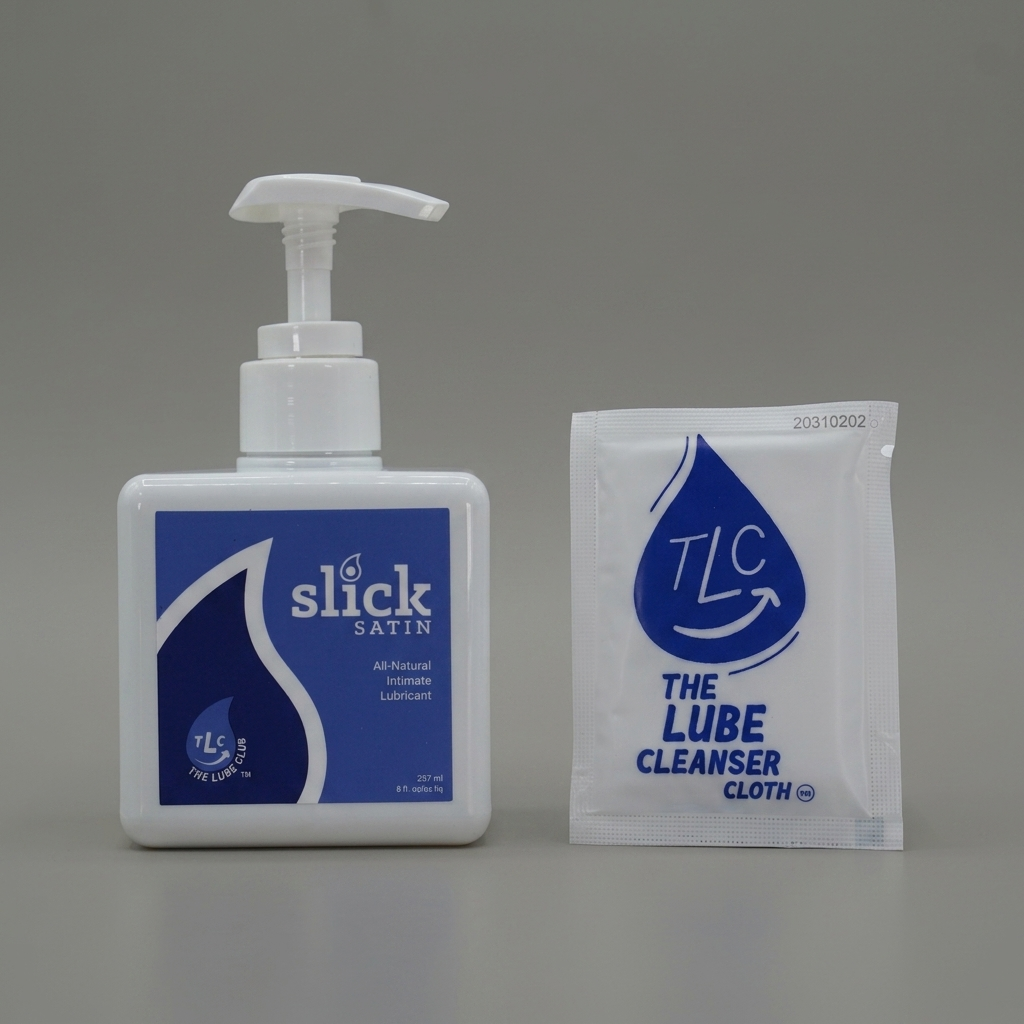 8 oz Slick Satin Lube – Long-lasting, non-sticky, and better than water or silicone-based lubes