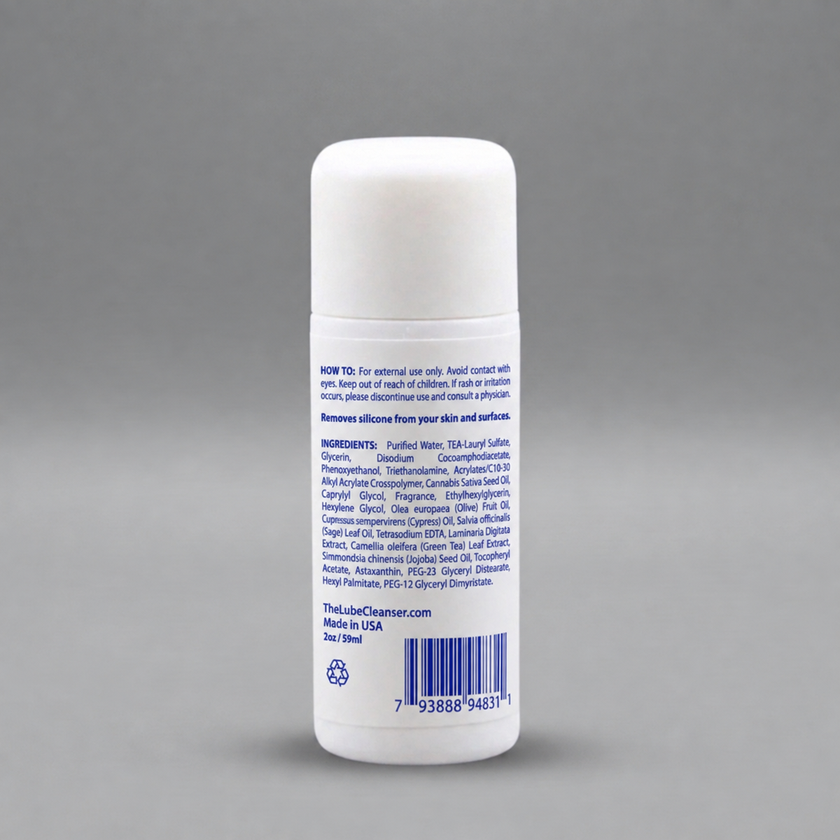 The Lube Cleanser 2oz: Playtime’s Cleanup Solution