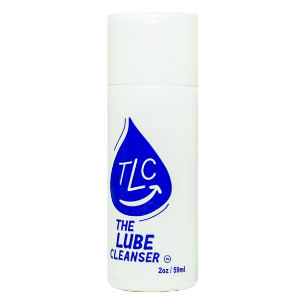 Lube Cleanser 2 oz bottle product image with white back ground